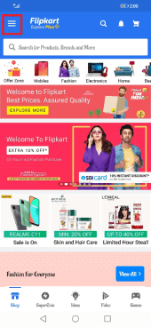 how to remove bank account details from Flipkart