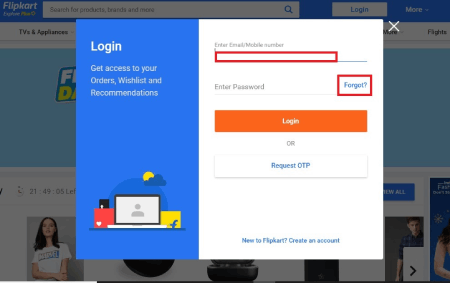 Flipkart account