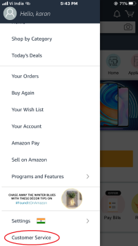 delete amazon account